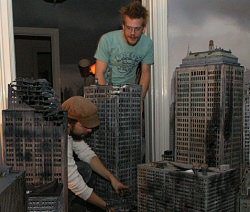 Post-apocalyptic city in a Swedish apartment