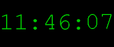 CA Clock