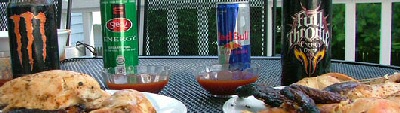 How to BBQ chicken using energy drinks