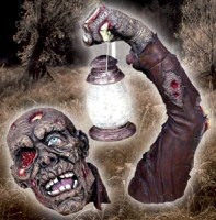 Solar-powered corpse light