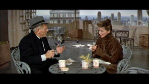 Spencer Tracy and Katharine Hepburn in 'Desk Set'