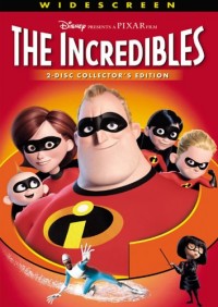 The Incredibles DVD cover art DVD cover art for The Incredibles