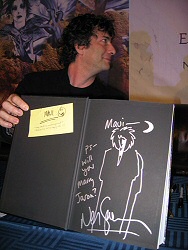 Neil Gaiman helps a young man propose
