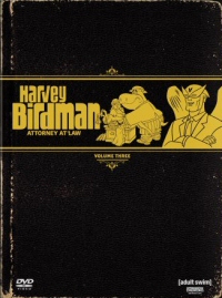Harvey Birdman Attorney at Law Volume 3, DVD cover art