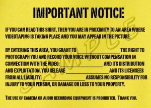 Important Notice: Crowd Release shirt