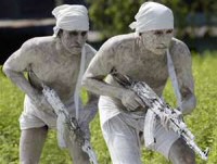 Special forces mimes? WTF, people...