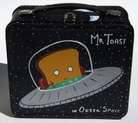 Mr. Toast in Outer Space lunchbox