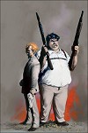 Case Files: Sam & Twitch #16 comic book cover art