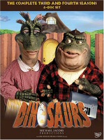 DVD cover art for Dinosaurs: The Complete Third and Fourth Seasons