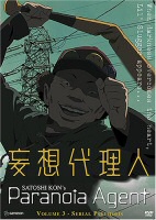 DVD cover art for Paranoia Agent, Vol. 3: Serial Psychosis